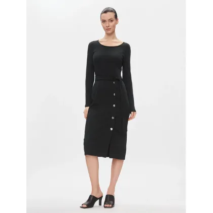 Zdjęcie Lauren Ralph Lauren Sukienka dzianinowa 250889290004 Czarny Slim Fit LAUREN RALPH LAUREN
