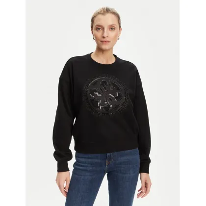 Zdjęcie Guess Bluza W5YQ07 KB681 Czarny Regular Fit