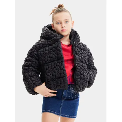 Zdjęcie Desigual Kurtka przejściowa 23WGEW04 Czarny Regular Fit