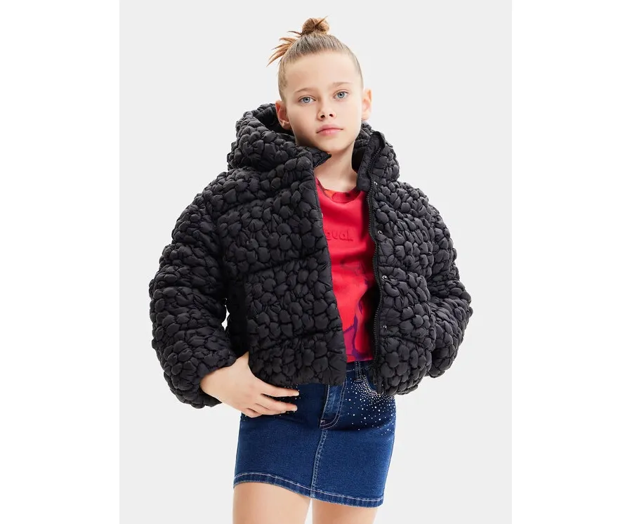 obrazek 1 Desigual Kurtka przejściowa 23WGEW04 Czarny Regular Fit