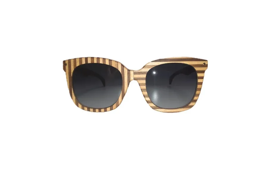 obrazek 1 Przeciwsłoneczne okulary z drewnianymi oprawkami - Legno Light
