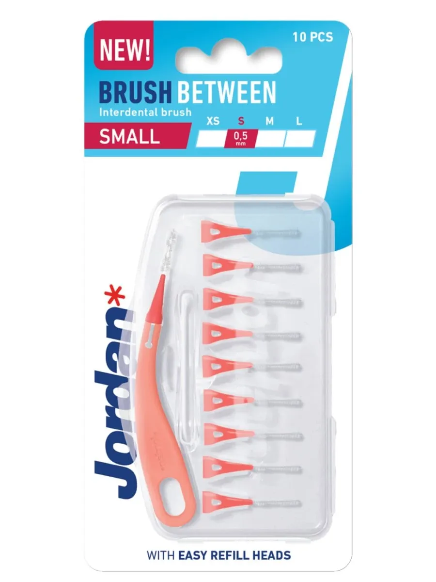 obrazek 1 Jordan Clinic Brush Szczoteczki Międzyzębowe Between Small