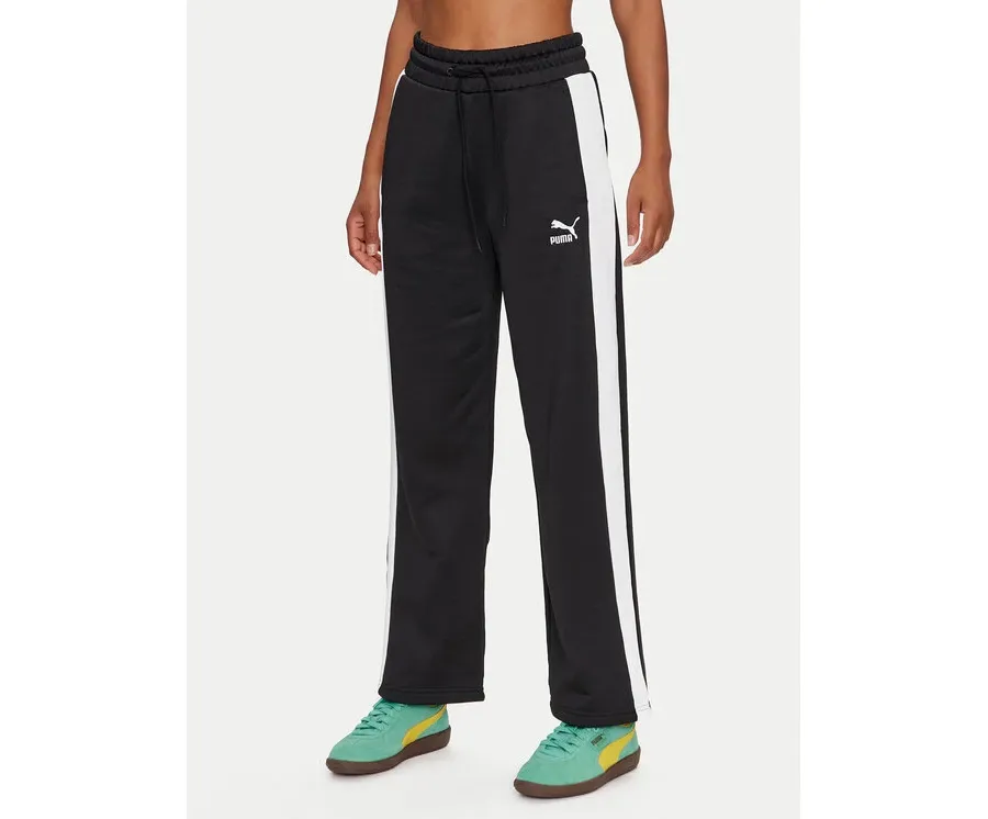 obrazek 1 Puma Spodnie dresowe Iconic T7 627996 Czarny Straight Leg