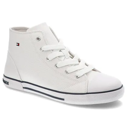 Zdjęcie Białe Trampki Tommy Hilfiger Klasyczne Buty Damskie