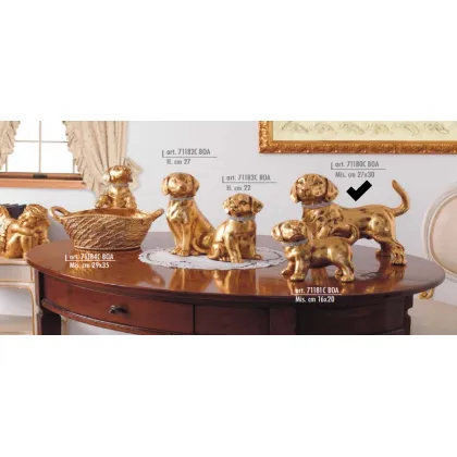 Picture Stately Dalmatian with a Swarovski collar 27cm - Valle d'oro Patchi