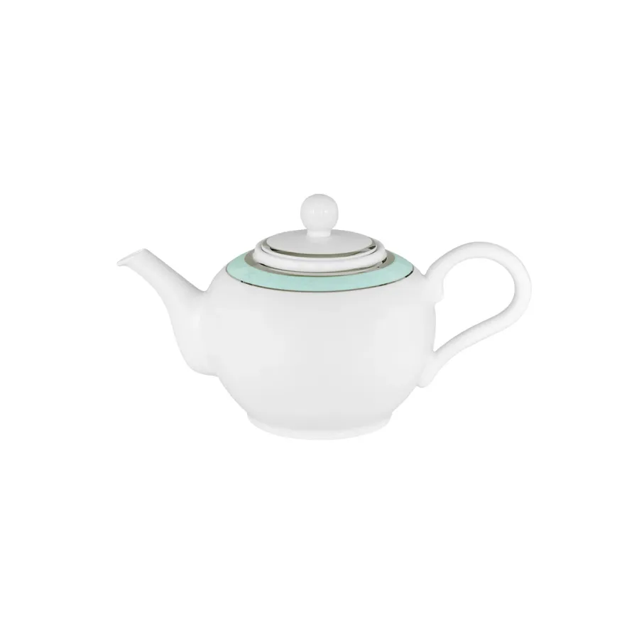 obrazek 1 Fascynujący porcelanowy dzbanek do herbaty z kolekcji Ethereal Blue - Porcel