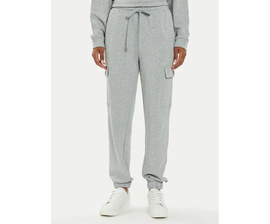 obrazek 1 TWINSET Spodnie dresowe 242TP2491 Szary Regular Fit
