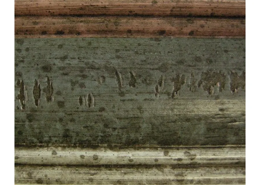 obrazek 3 Szafa z dwukolorowym popielatym wykończeniem i dekoracjami - Zanini