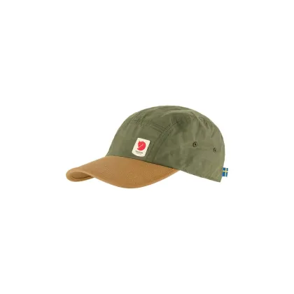 Zdjęcie Fjallraven czapka z daszkiem High Coast Wind Cap kolor zielony gładka F12100004.620.232