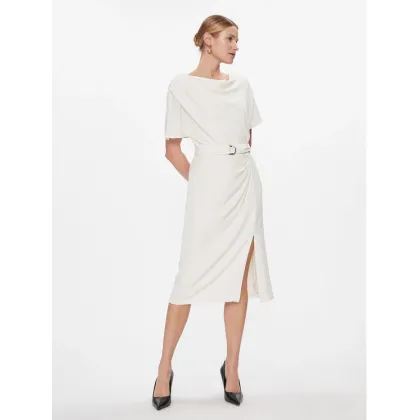 Zdjęcie DKNY Sukienka codzienna DD3J233A Écru Regular Fit