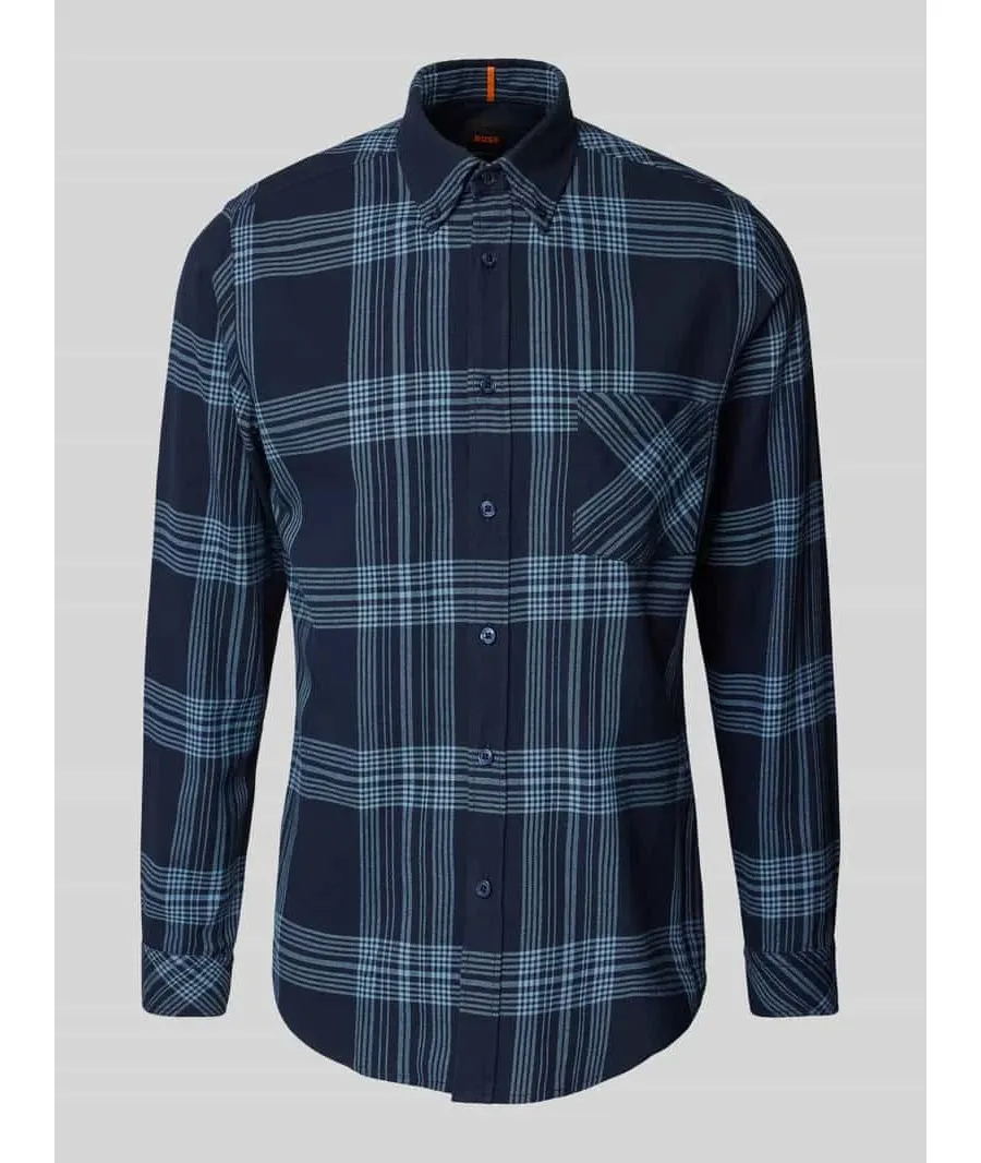 obrazek 1 Koszula casualowa o kroju regular fit z kołnierzykiem typu button down model ‘Rickert’