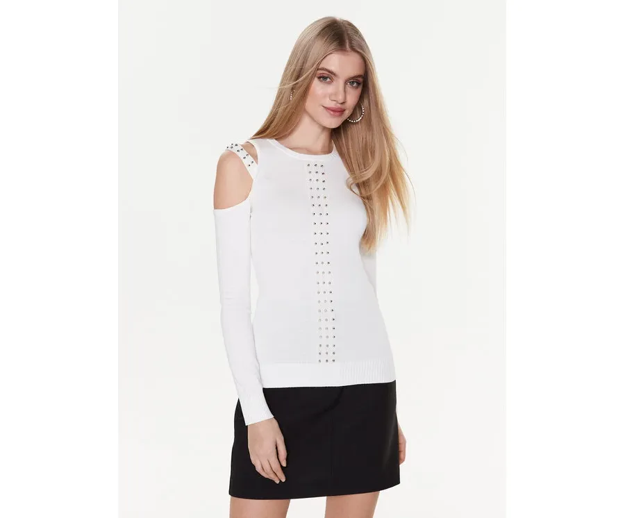 obrazek 1 Liu Jo Sport Bluzka TA3056 MS49I Biały Slim Fit