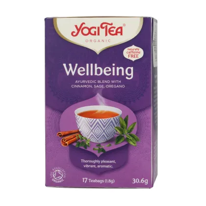 Zdjęcie Yogi Tea - Wellbeing - Herbata 17 Torebek YOGI TEA