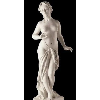 Zdjęcie Figura kobiety z porcelany do salonu