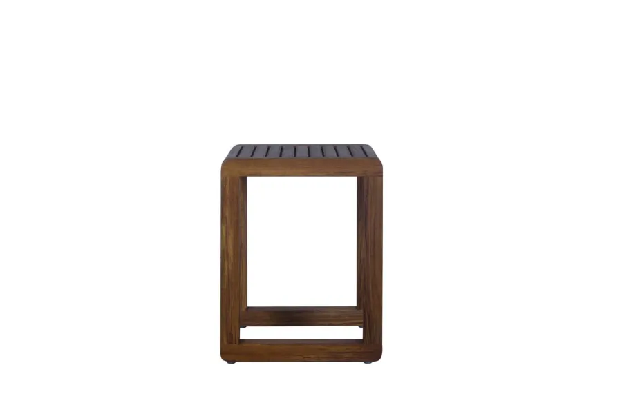 obrazek 1 Minimalistyczny w formie kwadratowy stolik Dual do ogrodu i na taras