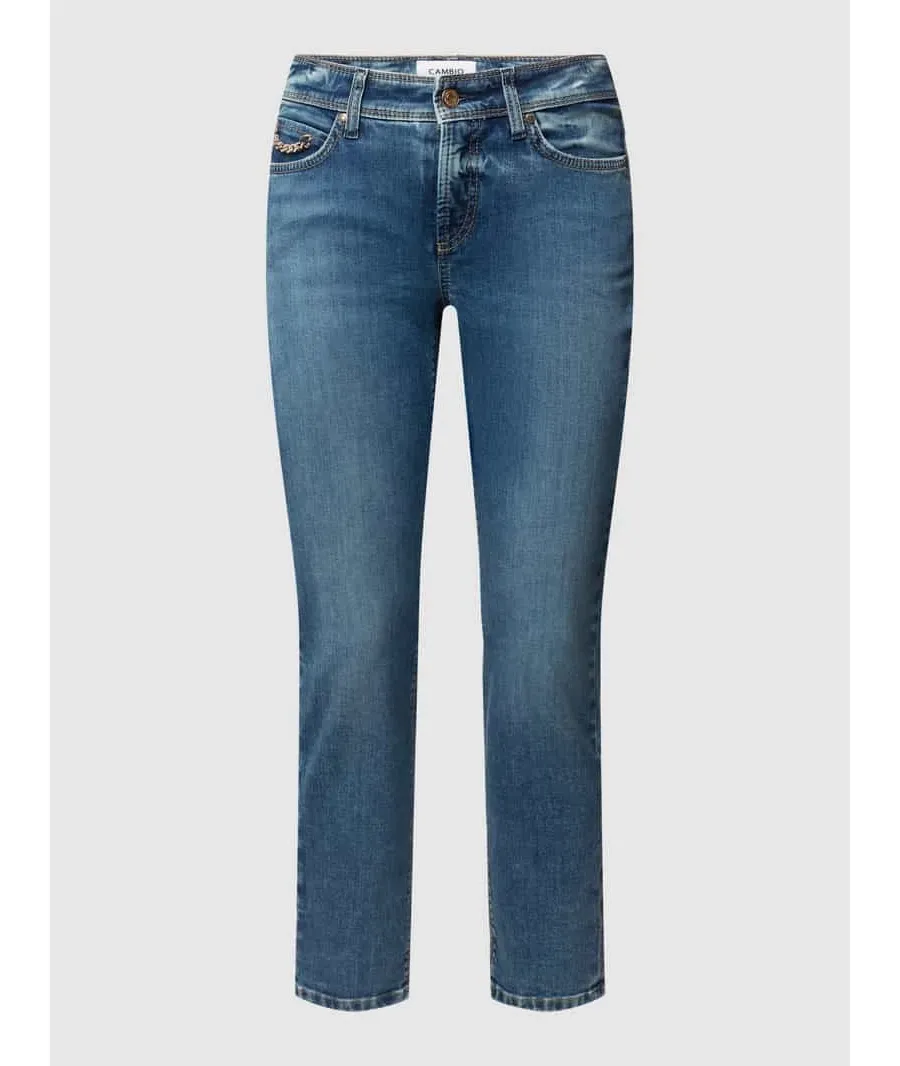 obrazek 1 Jeansy o kroju slim fit z dodatkiem streczu model ‘Piper’