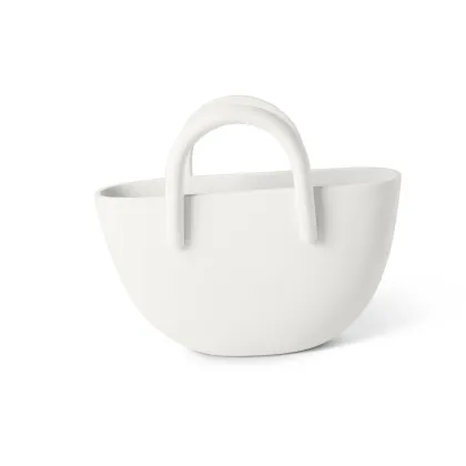 Zdjęcie Włoski wazon ceramiczny Bag do stylowych wnętrz lub ogrodów