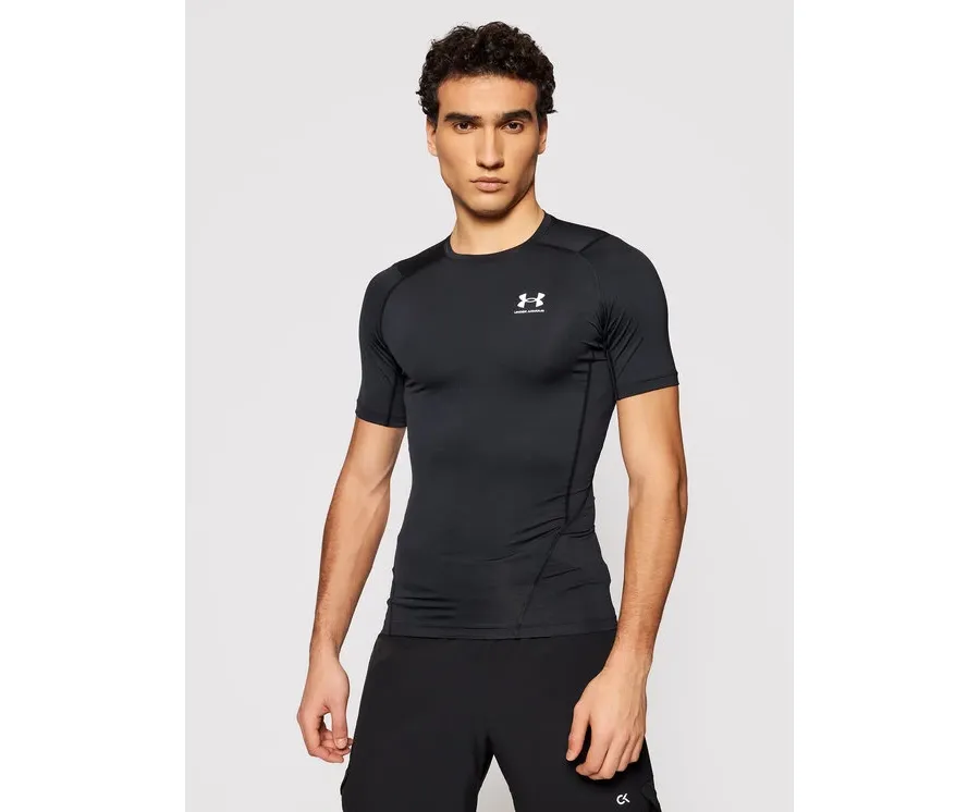 obrazek 1 Under Armour Koszulka techniczna Ua HeatGear 1361518 Czarny Slim Fit