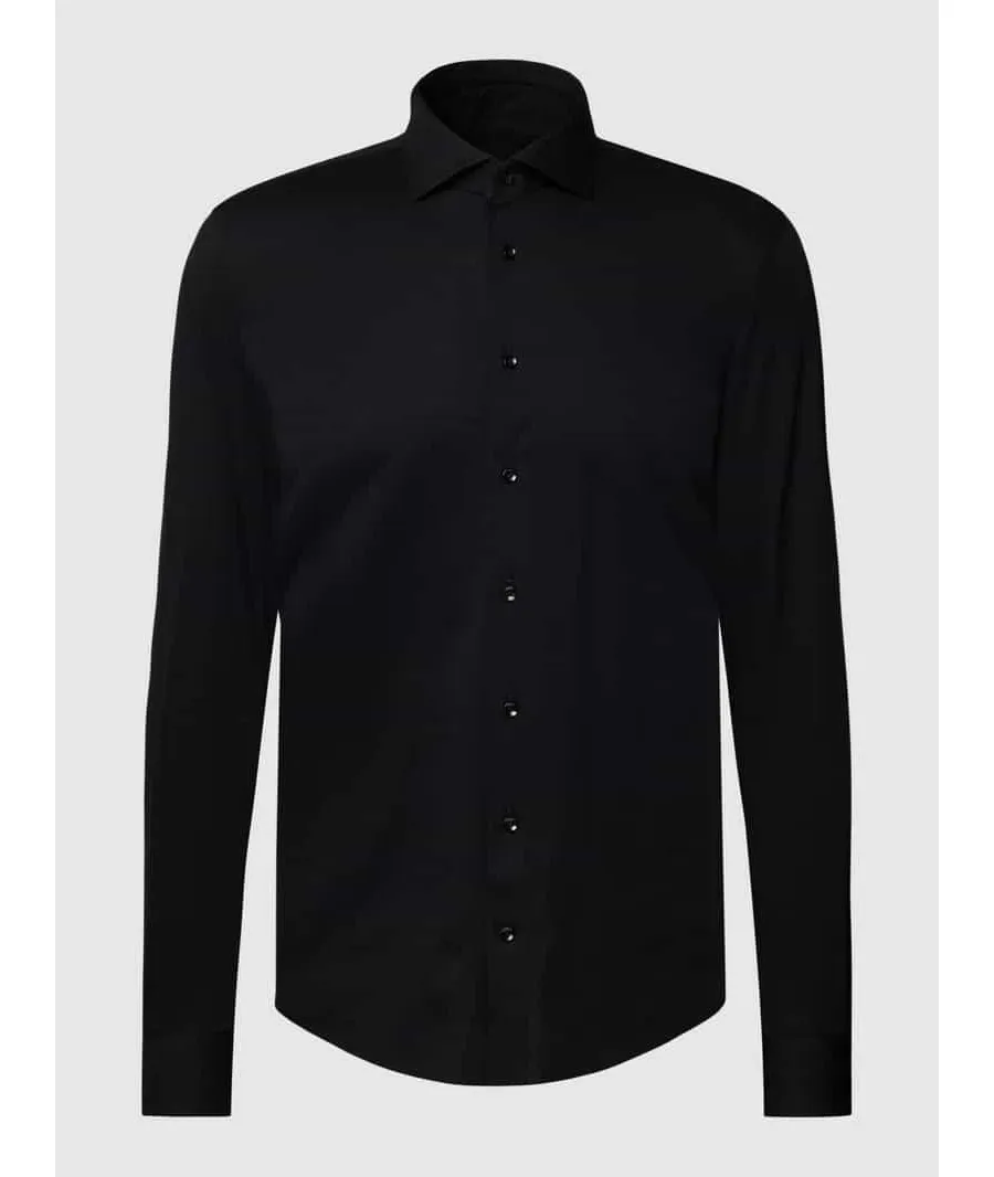 obrazek 1 Koszula biznesowa o kroju slim fit z bawełny z dodatkiem streczu