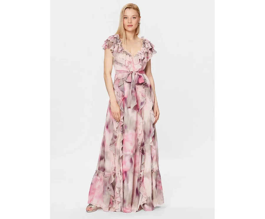 obrazek 1 Ted Baker Sukienka letnia Karenie 268256 Kolorowy Regular Fit