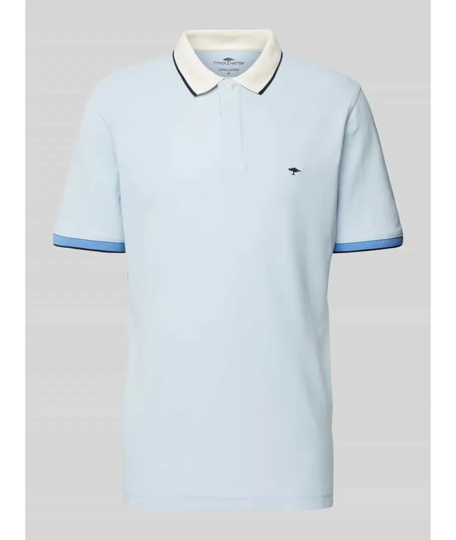 obrazek 1 Koszulka polo o kroju regular fit z obszyciem w kontrastowym kolorze