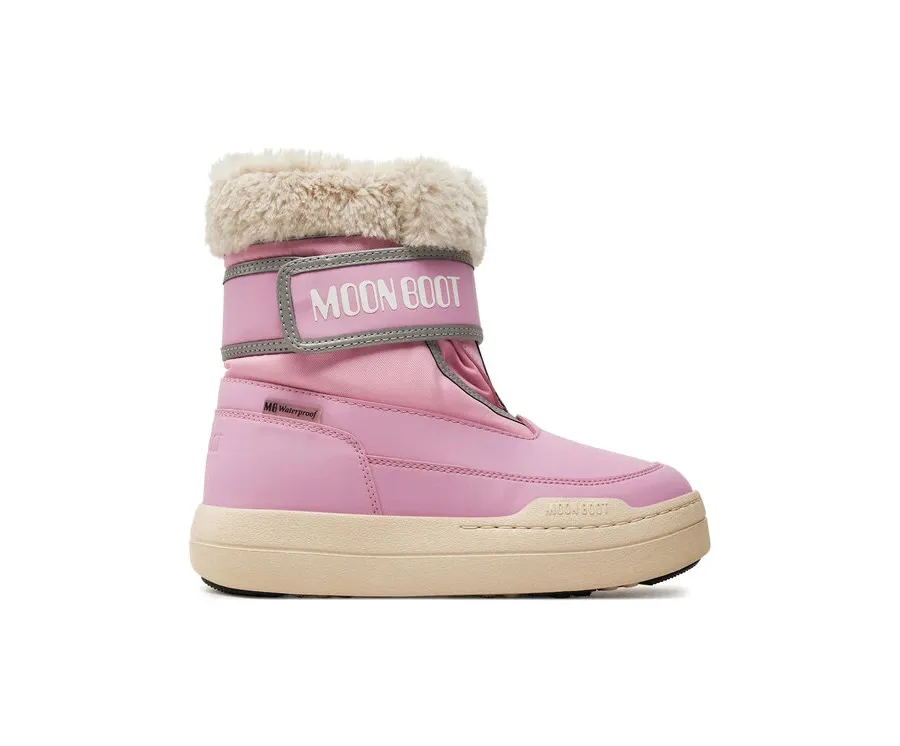 obrazek 1 Moon Boot Śniegowce Junior Park Strap 80D3440030 Różowy