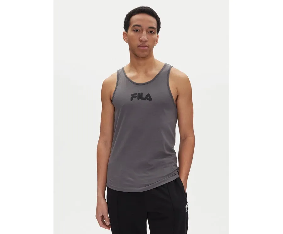 obrazek 1 Fila Tank top Lirey FAM0919 Szary Slim Fit