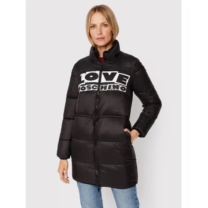 Zdjęcie LOVE MOSCHINO Kurtka przejściowa WK49002T 363A Czarny Regular Fit