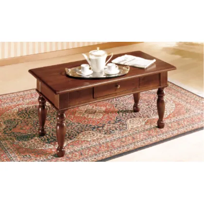 Zdjęcie Stolik kawowy, 1 szuflada z Włoch 100x50x48cm - Fratelli Mirandola