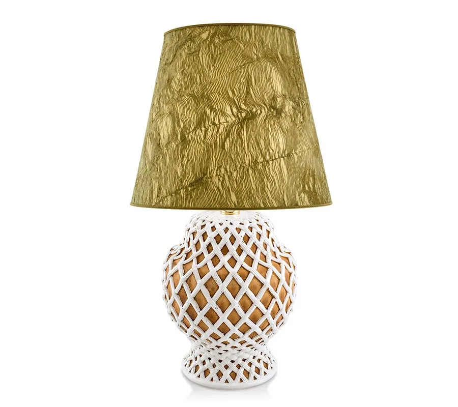 obrazek 2 Filigranowa lampa z ceramiki - dwa warianty