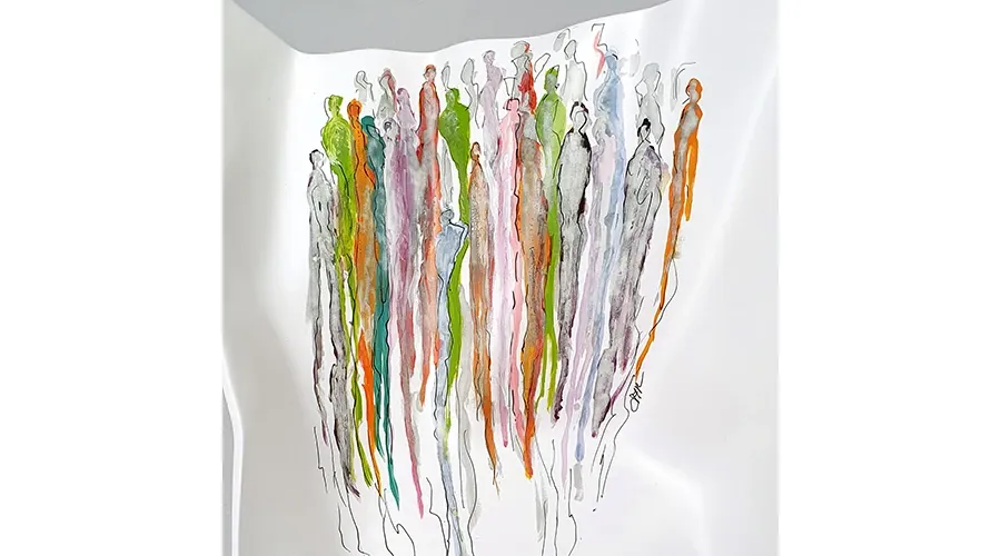 obrazek 2 Ekskluzywny dekoracyjny talerz 