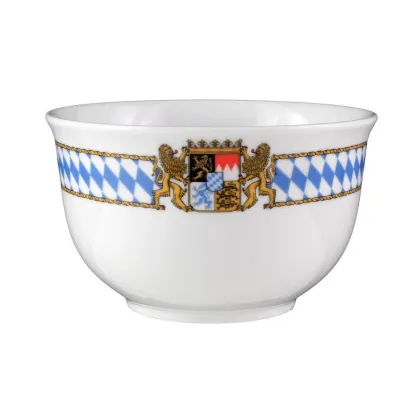 Zdjęcie Piękna porcelanowa miska na płatki zdobiona oryginalnym ornamentem - Seltmann Weiden