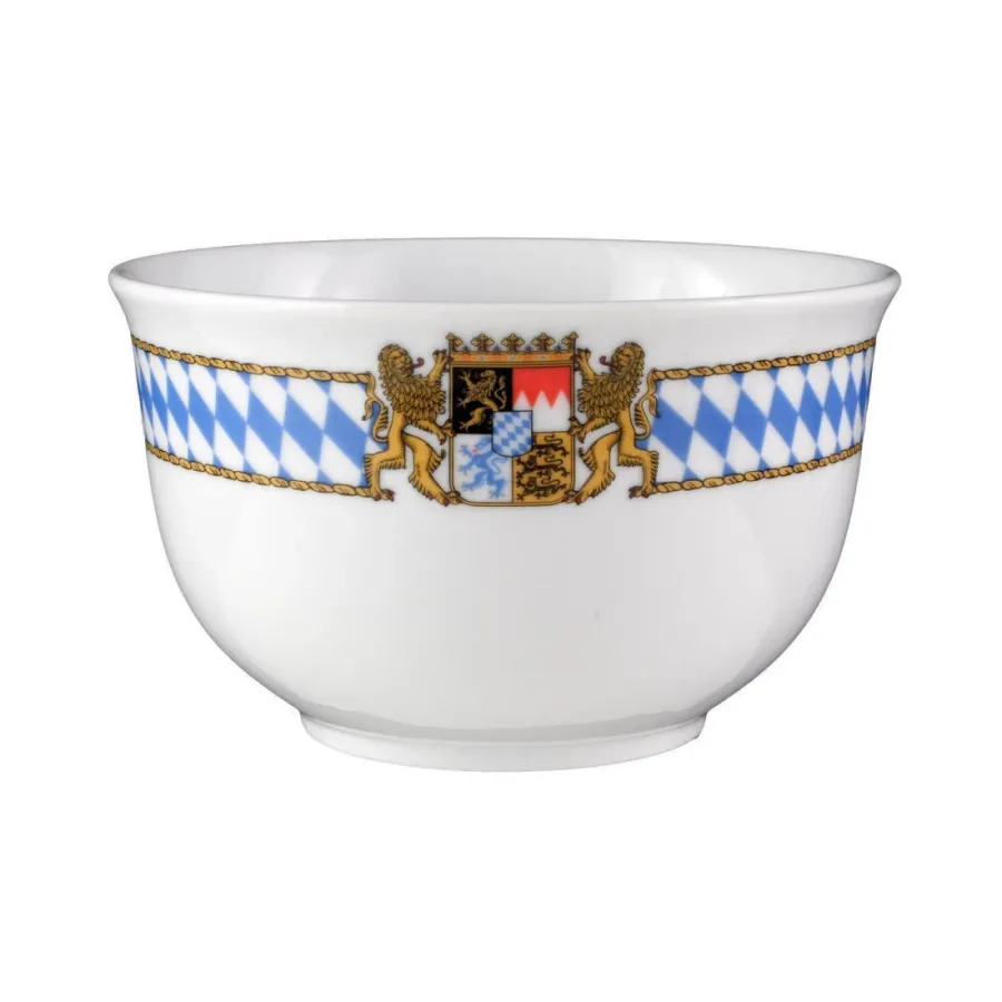 obrazek 1 Piękna porcelanowa miska na płatki zdobiona oryginalnym ornamentem - Seltmann Weiden