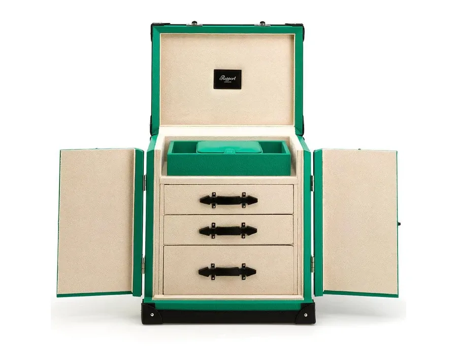 obrazek 2 Ekskluzywna szkatułka skórzana na biżuterię