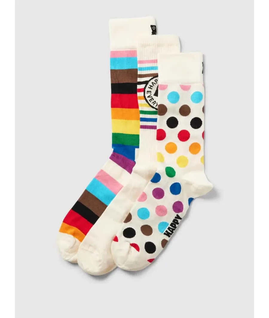 obrazek 1 Skarpety ze wzorem na całej powierzchni model ‘Pride’ w zestawie 3 szt.