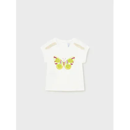 Zdjęcie Mayoral T-Shirt 1008 Beżowy Regular Fit