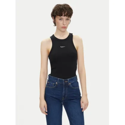 Zdjęcie Pepe Jeans Top Marian PL506035 Czarny Slim Fit