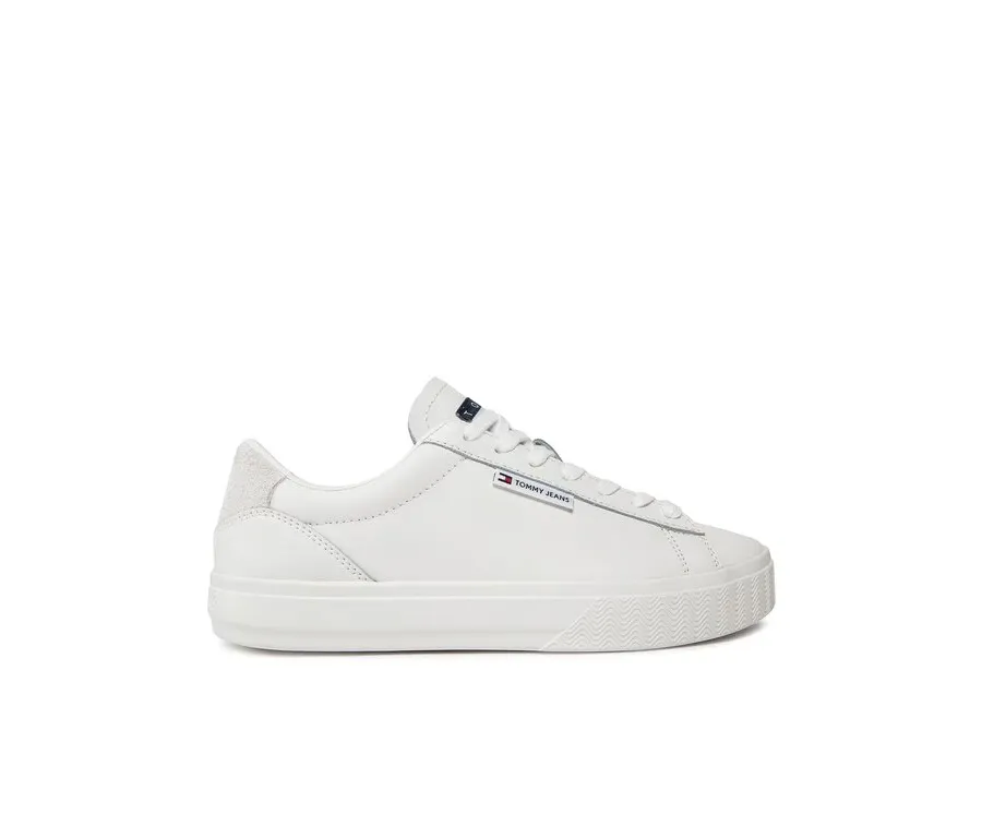 obrazek 1 Tommy Jeans Sneakersy Tjw Cupsole Sneaker Ess EN0EN02508 Biały