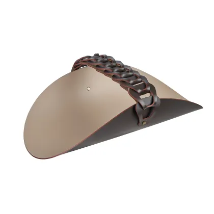 Zdjęcie Prestiżowy skórzany organizer na ręczniki 28x48 cm w kolorze czekoladowym