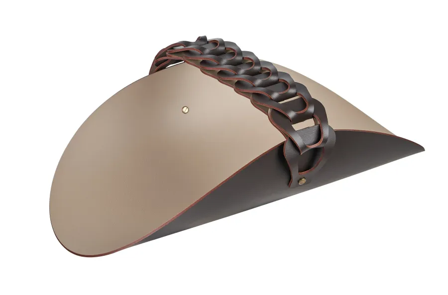 obrazek 1 Prestiżowy skórzany organizer na ręczniki 28x48 cm w kolorze czekoladowym