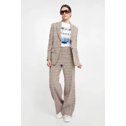 Zdjęcie Spodnie damskie lniane Freda WEEKEND MAX MARA Weekend Max Mara