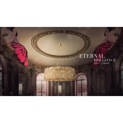 Picture A spectacular crystal chandelier