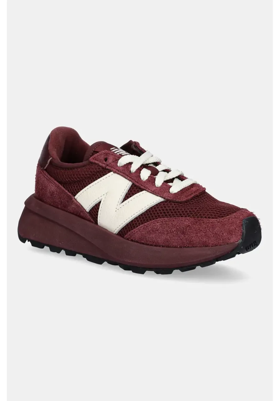 obrazek 1 New Balance sneakersy 370 kolor bordowy U370PA
