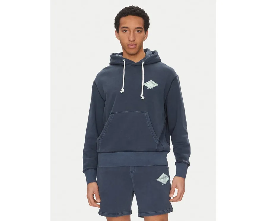 obrazek 1 Tommy Jeans Bluza Varsity DM0DM20840 Granatowy Relaxed Fit