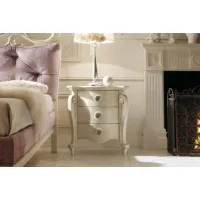 Picture Beautiful Italian Brigitte bedside table made of solid wood - Avenanti