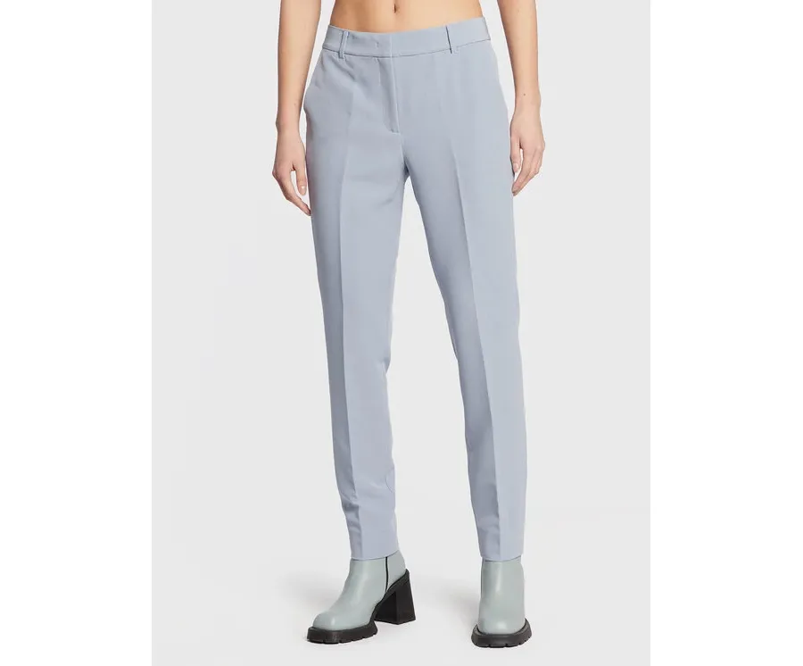 obrazek 1 Bruuns Bazaar Spodnie materiałowe Rubysus BBW3165 Błękitny Slim Fit