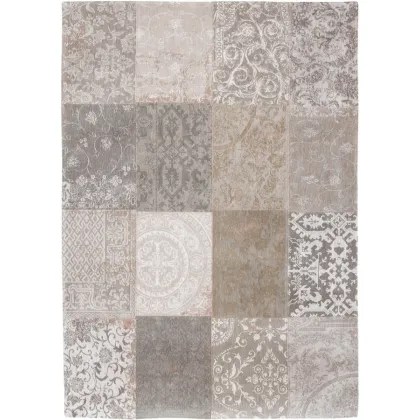 Zdjęcie Nieszablonowy beżowy dywan patchwork - GHENT BEIGE 8982
