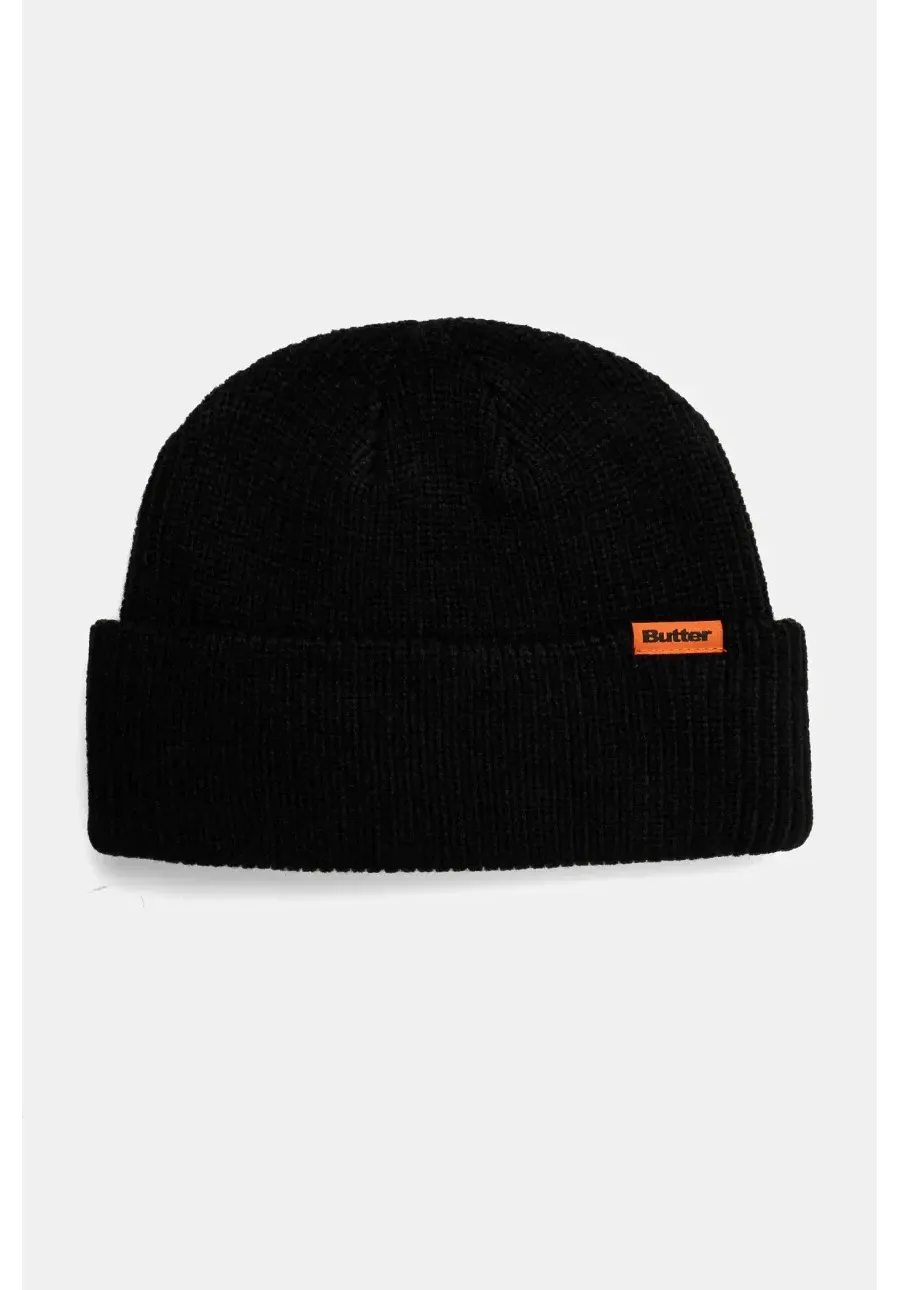 obrazek 1 Butter Goods czapka Tall Wharfie Beanie kolor czarny  BG243811