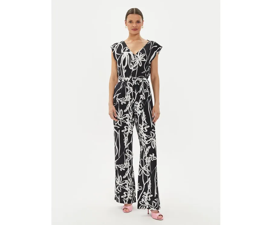 obrazek 1 Desigual Kombinezon Macroflor 24WWPWX0 Czarny Regular Fit