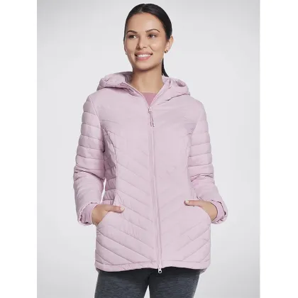 Zdjęcie Skechers Kurtka anorak Goshield Everyday Parka JA5 Różowy Regular Fit